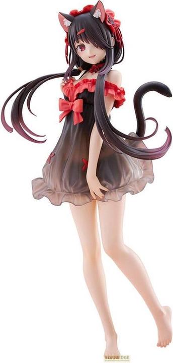 Actual product image Furyu Date A Live V Tenitol Tall PVC Statue Kurumi Tokisaki 30 cm