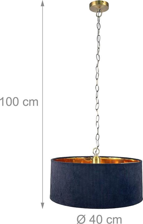 Produktbild Relaxdays Hängelampe (E27)