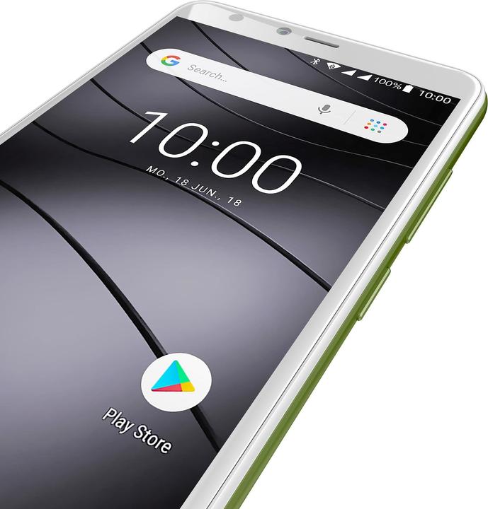 Image du produit Gigaset Gs100 (8 Go, Vert citron, 5.50", Double SIM + SD, 4G)
