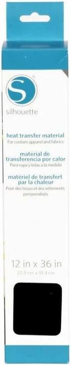 Actual product image Silhouette Flocked heat transfer