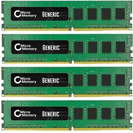 CoreParts 16GB Memory Module for Toshiba (Toshiba, 4 x 4GB), RAM Modellspezifisch, Grün