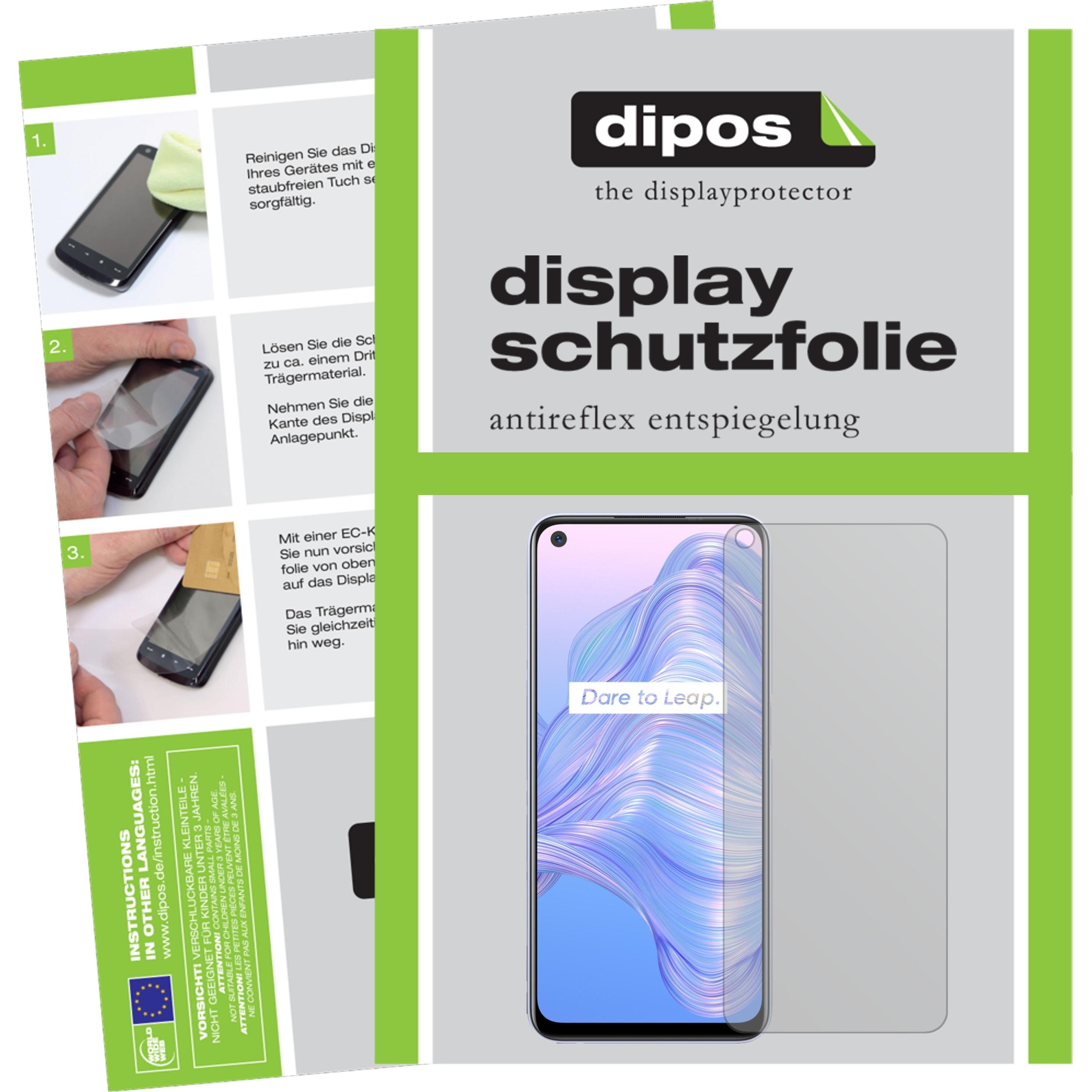 Dipos Displayschutzfolie Antireflex (6 Stück, Realme V5 5G), Smartphone Schutzfolie, Transparent