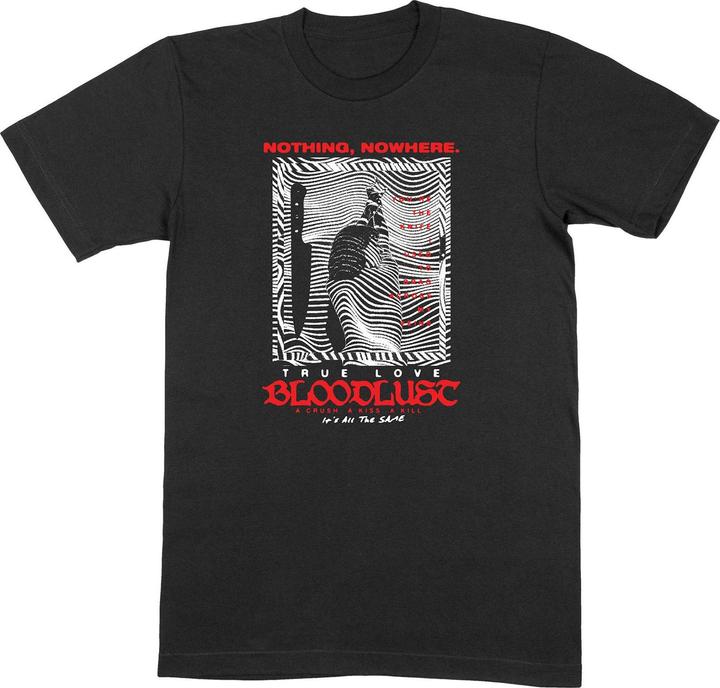 Actual product image Nothing, Nowhere Unisex Adult Digital Landscape Cotton T-Shirt (S)