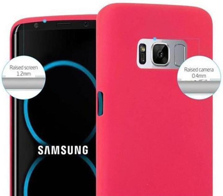 Actual product image Cadorabo TPU Frosted Cover (Samsung Galaxy S8+)