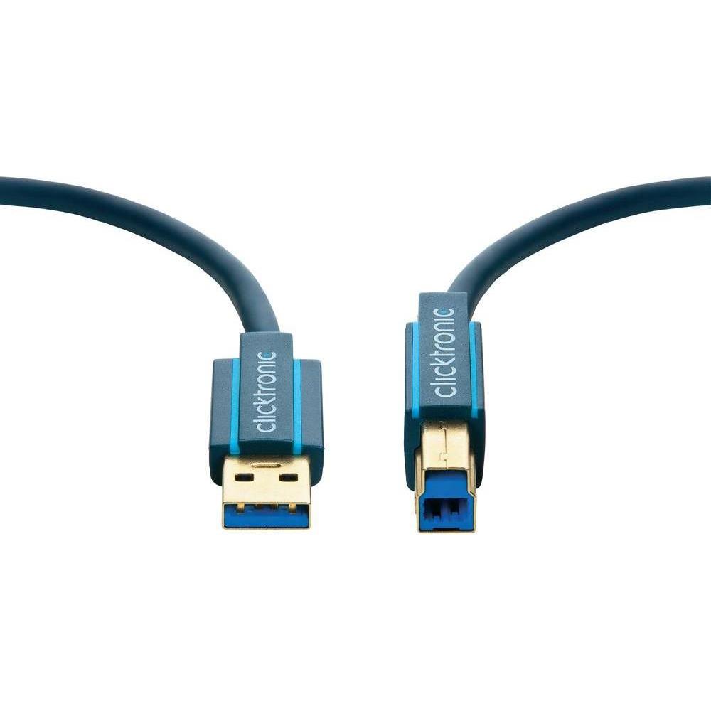 Thumbnail - clicktronic USB-A - USB-B SuperSpeed (1.80 m, USB 3.0), USB Kabel