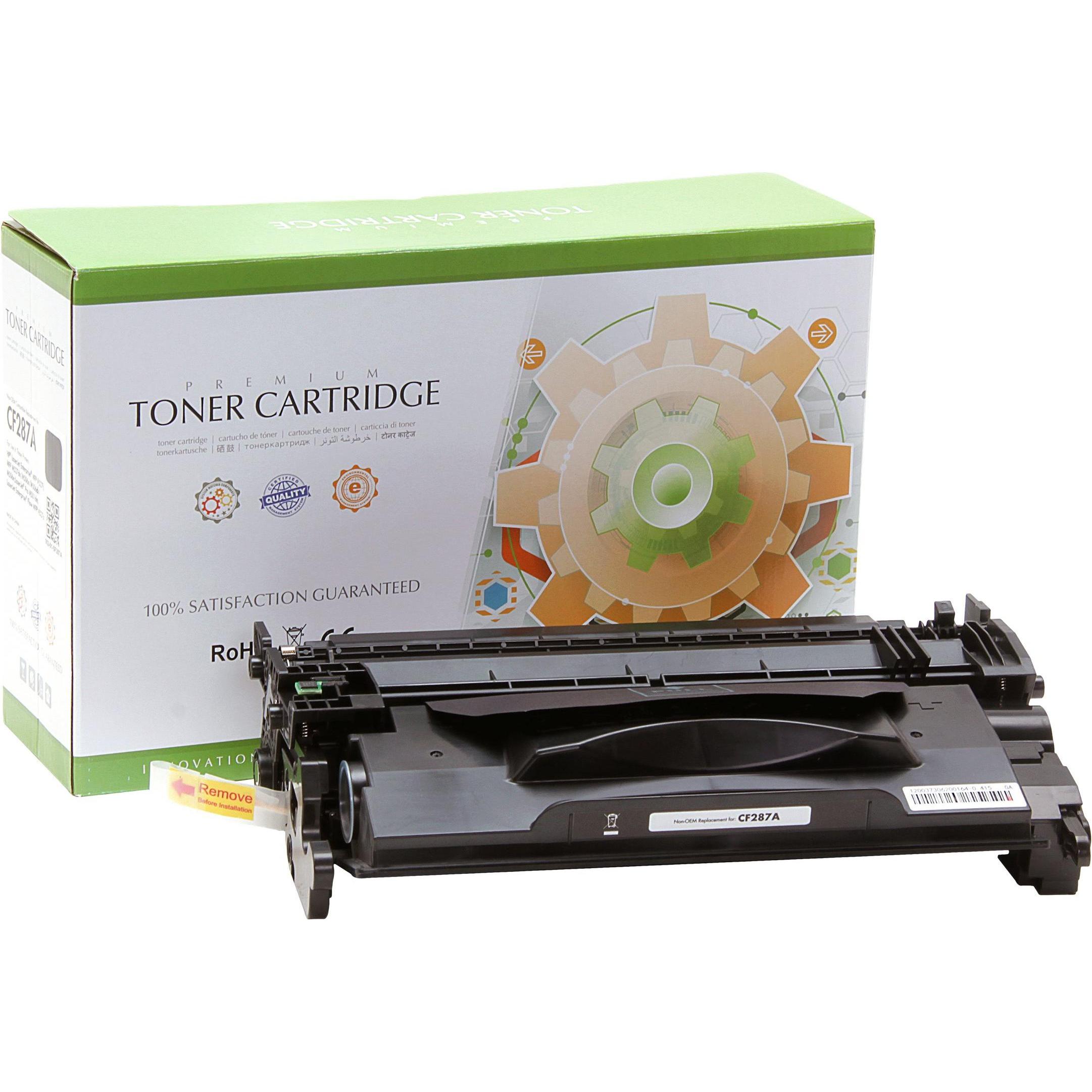 Control, Toner, STATIC Toner cartridge compatible with CF287A compatible (BK)