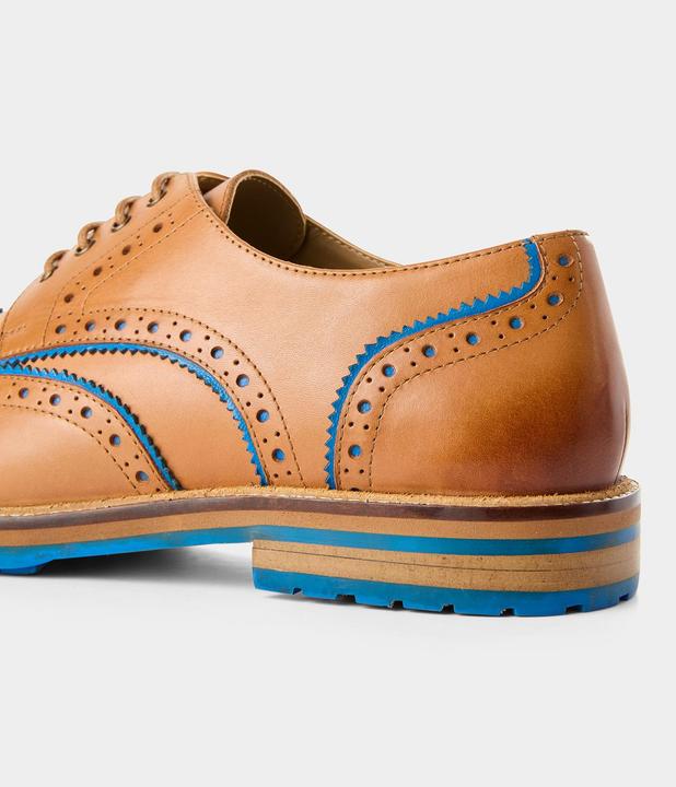 Image du produit Joe Browns Contrast Trim Leather Brogues (41)