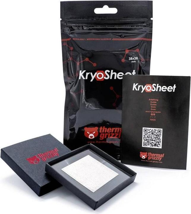 Actual product image Thermal Grizzly KryoSheet (0.20 mm)
