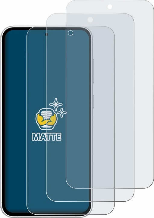 Actual product image BROTECT Anti-glare screen protector matt (6 Piece, Samsung Galaxy S23 FE)
