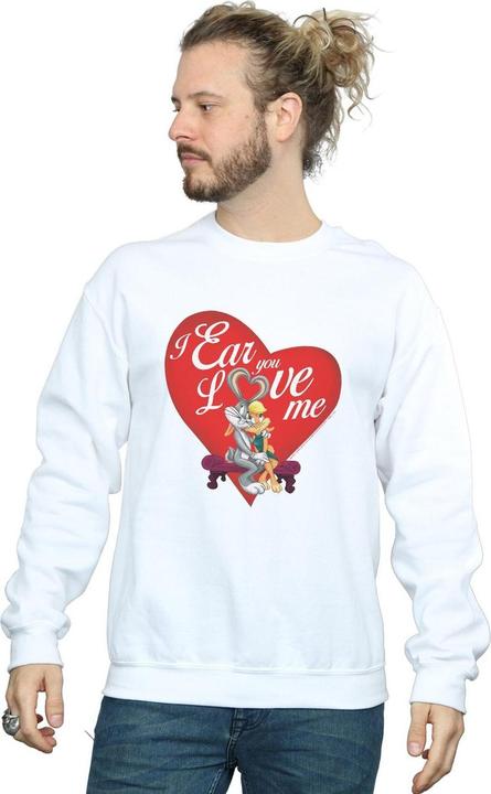 Produktbild Looney Tunes Bugs Bunny And Lola Valentine's Day Love Me Sweatshirt (XL)