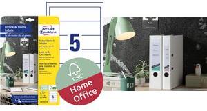 Actual product image Avery Folder insertion labels, home office, small pack