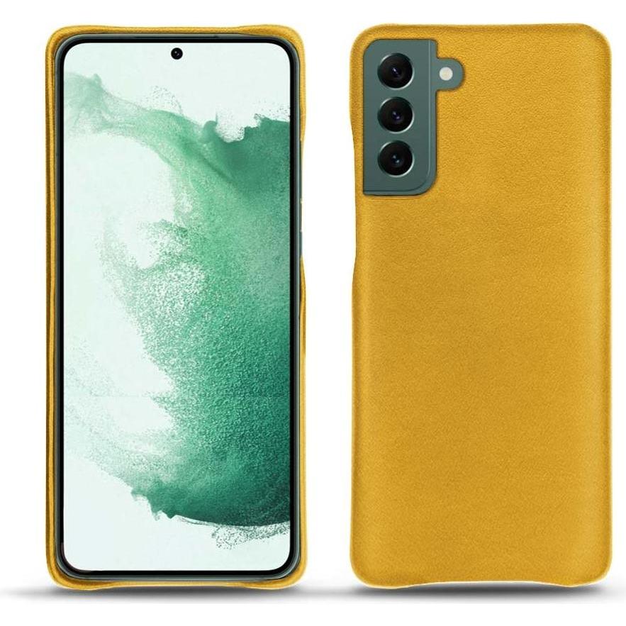 Noreve Lederschutzhülle (Samsung Galaxy S22+ 5G), Smartphone Hülle, Orange