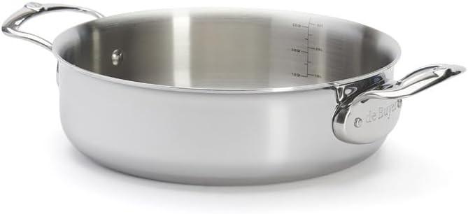 Actual product image de Buyer Roaster AFFINITY silver (Casserole + Stewpot, Stainless steel, 24 x 7 cm)