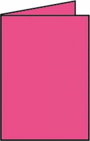 Actual product image Rössler Coloretti Cards B6 Pink Pack of 5 to Design Your Own (5 pcs.)
