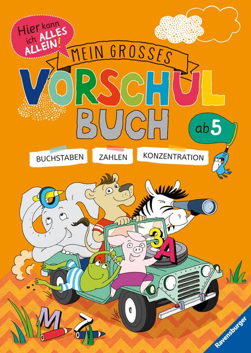 Produktbild Ravensburger Mein grosses Vorschulbuch (Deutsch, Kirstin Jebautzke, Theresia Koppers)