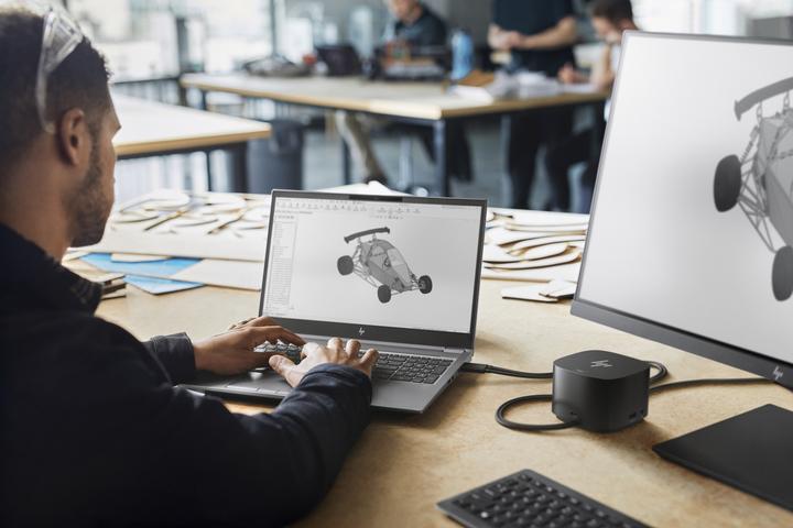 Produktbild HP Thunderbolt Dockingstation 280W G4 mit Kombinationskabel (Thunderbolt, 11 Ports)