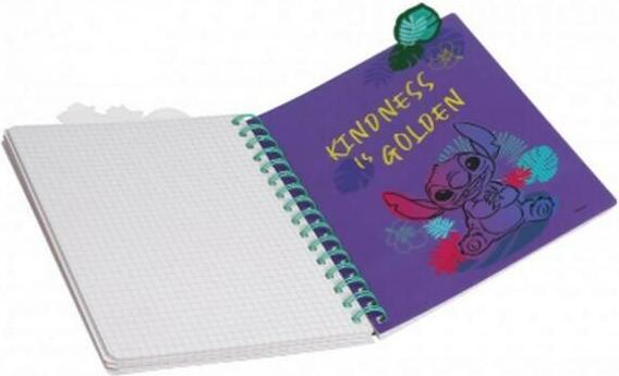 Image du produit Dreams and Fantasy Notizbuch Stitch A5, kariert (A5, Quadrillé, Couverture rigide)