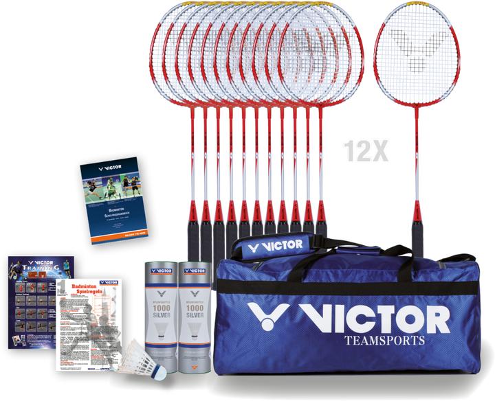 Victor ALLROUND badminton schoolspaarpakket