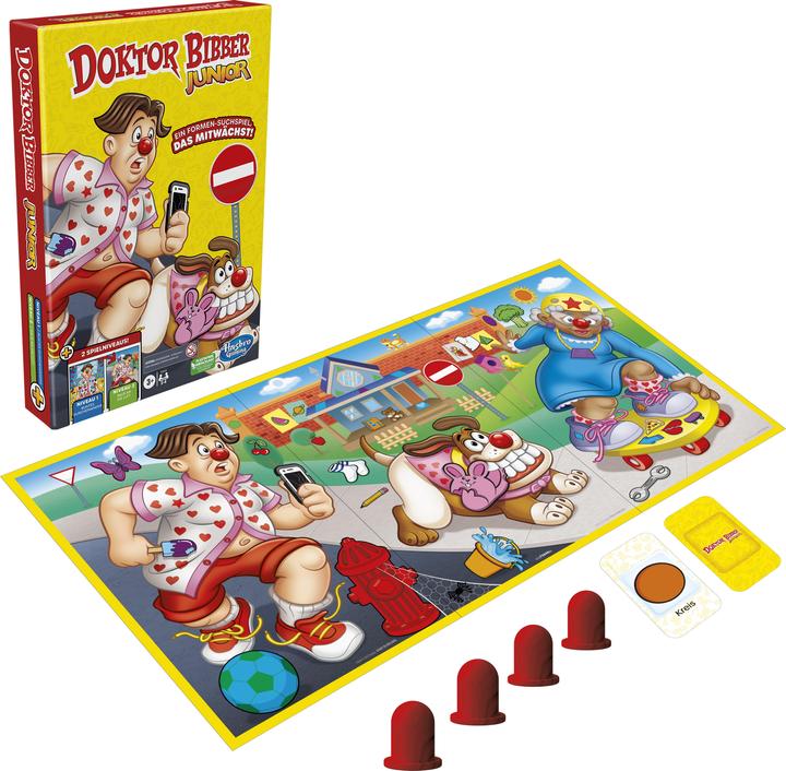Actual product image Hasbro Gaming Doctor Bibber Junior (German)