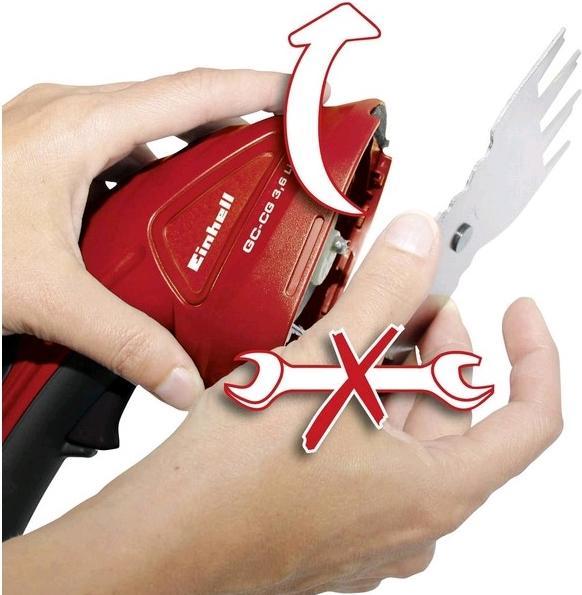 Actual product image Einhell Gc-Cg 3.6 Li Wt (Rechargeable battery operated)