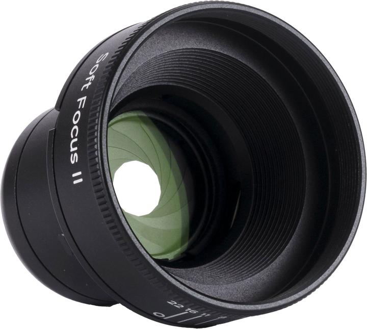 Produktbild Lensbaby Soft Focus II 50 Optic mit Anschluss Sony E (Sony E, Micro Four Thirds, APS-C / DX, Vollformat)