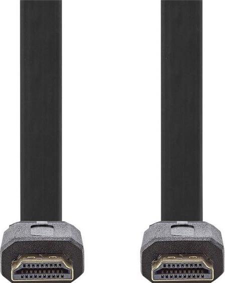 Produktbild PremiumCord HDMI High Speed + Ethernet plochÃ½ kabel, zlacenÃ© konektory (1.50 m, HDMI)