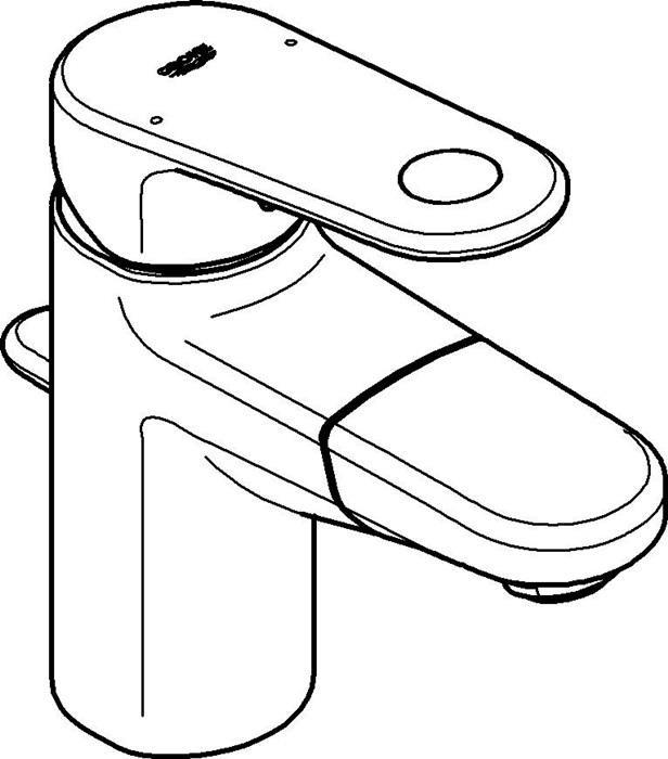 Produktbild Grohe Europlus Einhand-Waschtischbatterie S-Size