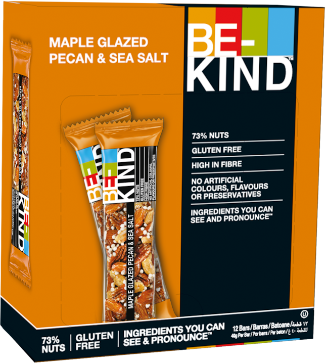 Be-Kind Maple Glazed Pecan & Sea Salt (480 g)
