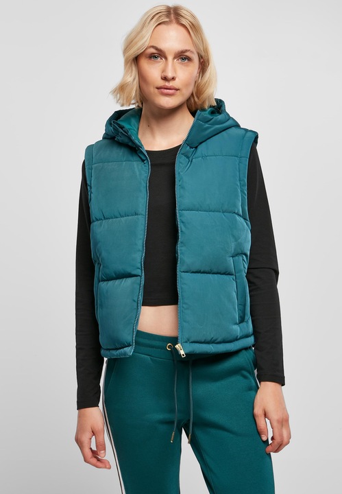 Produktbild Urban Classics Ladies Recycled Twill Puffer Vest (3XL)