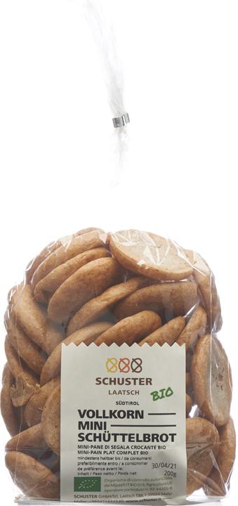Produktbild Schuster Schüttelbrot Mini Vollkorn Bio (200 g)