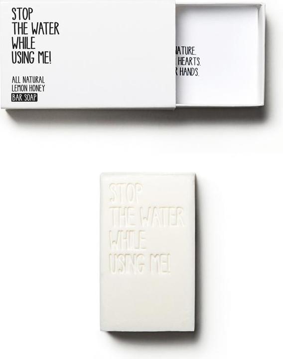 Produktbild Stop The Water While Using Me! All Natural Body - Lemon Honey Bar Soap (Hartseife)