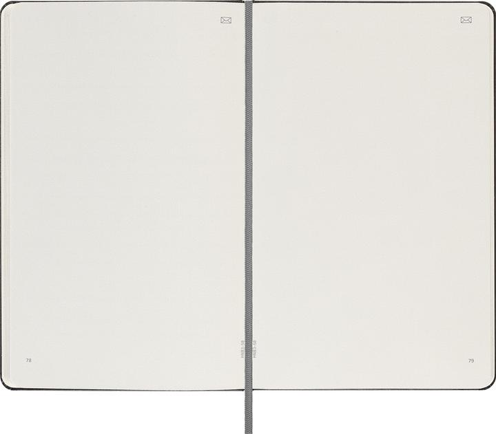 Actual product image Moleskine Notebook Smart (130 x 210 mm, Plain, Hardcover)
