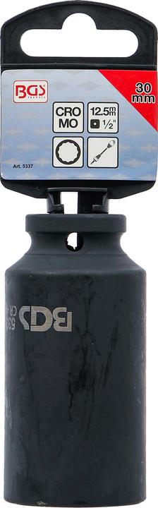 Actual product image BGS Impact Socket, 12-point 12.5 mm (1/2") Drive 30 mm (30 mm)