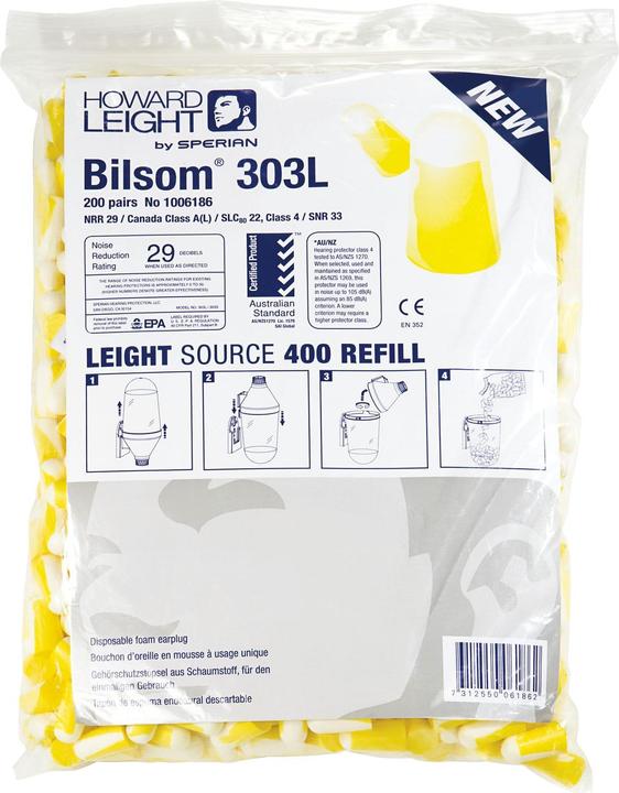 Bilsom Earplugs (400 x)