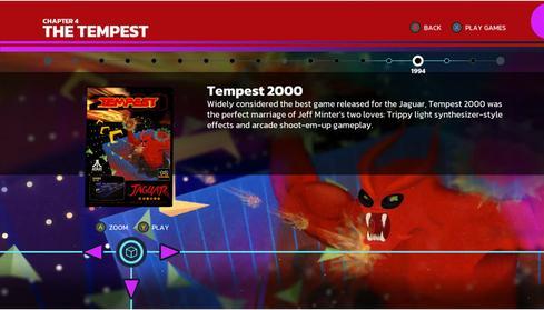 Actual product image Clear River Games Llamasoft The Jeff Minter Story (Switch)