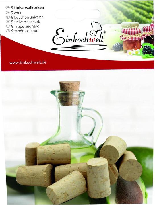 Einkochwelt Korken (9 Stk.)