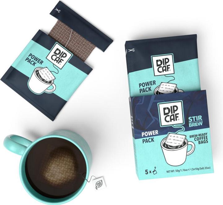 Produktbild Dipcaf 7 Stück Power Box 5 Stück Kaffee