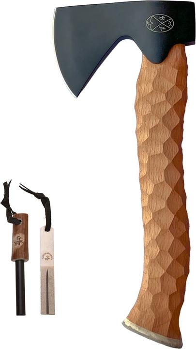 Actual product image Karesuandokniven Metsämies Bushcraft Axt S Set