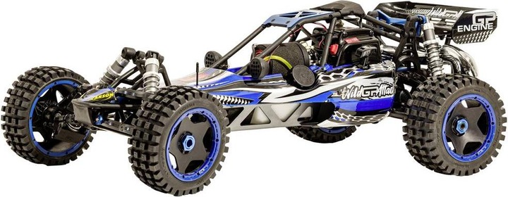 Actual product image Carson 1:5 Wild GP Attack 2.4G 100% RTR blue (RTR Ready-to-Run)