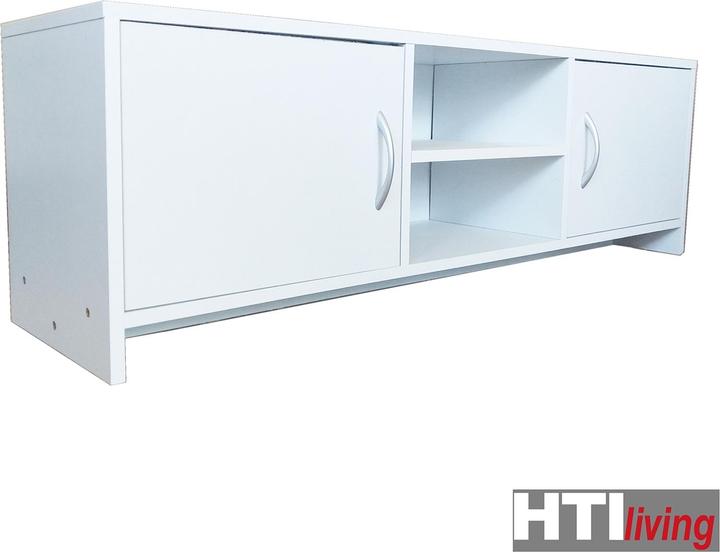 Image du produit HTI-Living Meuble TV Thekla Blanc (120 x 30 x 37.50 cm)