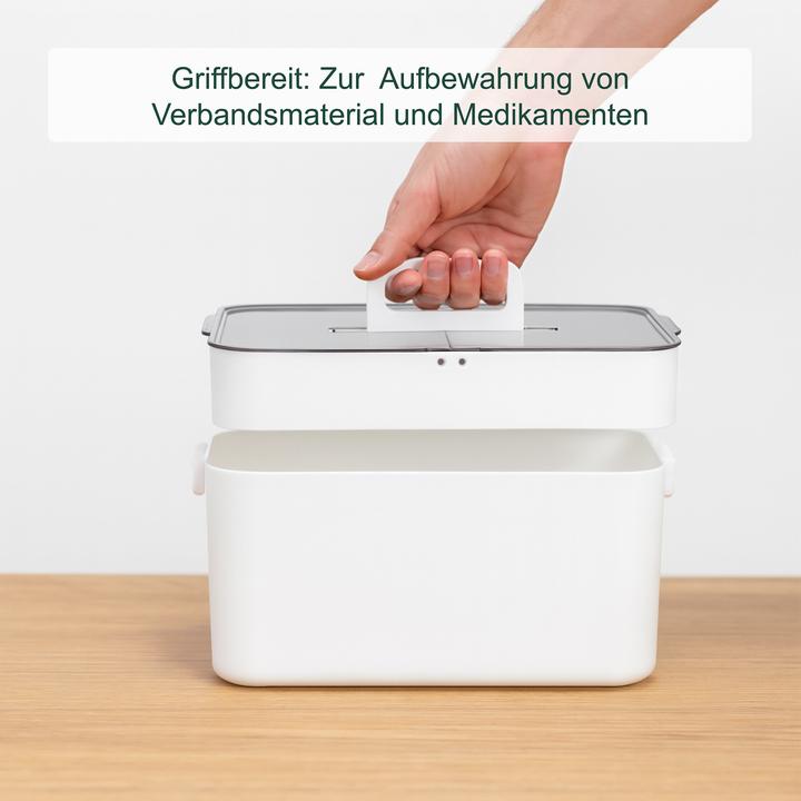 Produktbild Relaxdays Hausapotheke mit 2 Etagen