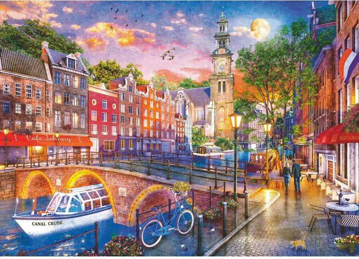 Actual product image Ravensburger Sonnenuntergang Amsterdam (1000 pieces)
