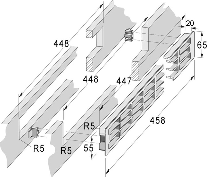 Immagine prodotto Werkstarck Griglia di ventilazione