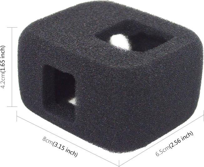 Actual product image Puluz GoPro Hero 7 / 6 / 5 windscreen housing