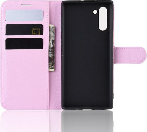 Produktbild MU Classic Litchi Leder Bookcover Series (Samsung Galaxy Note 10)