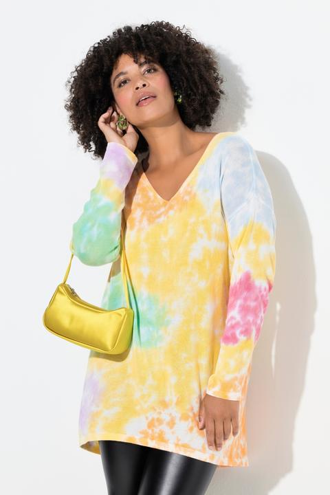 Produktbild Angel of Style Pullover, oversized, Batikmuster, Langarm (50, 52)