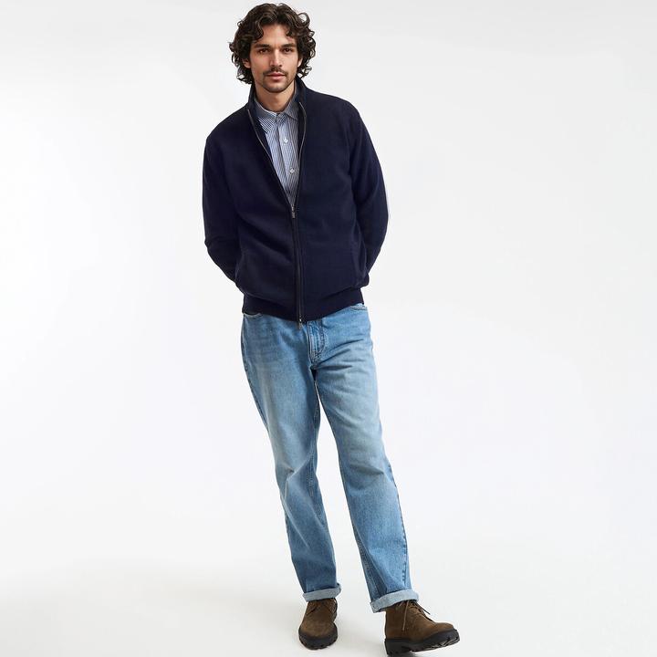 Actual product image La Redoute Collections 100% Lambswool Cardigan (L)