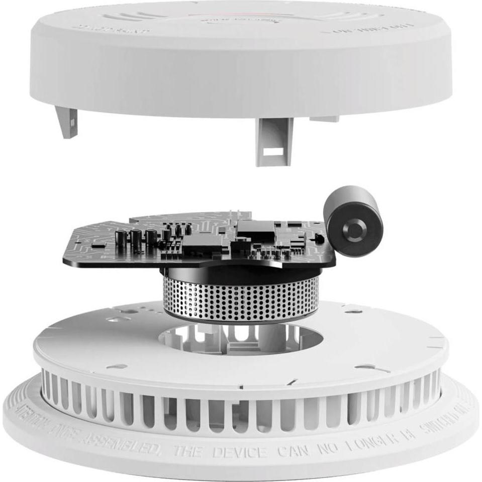 X-Sense, Rilevatore di pericolo, Rivelatore di fumo acustico e visivo stand-alone 10 pz.