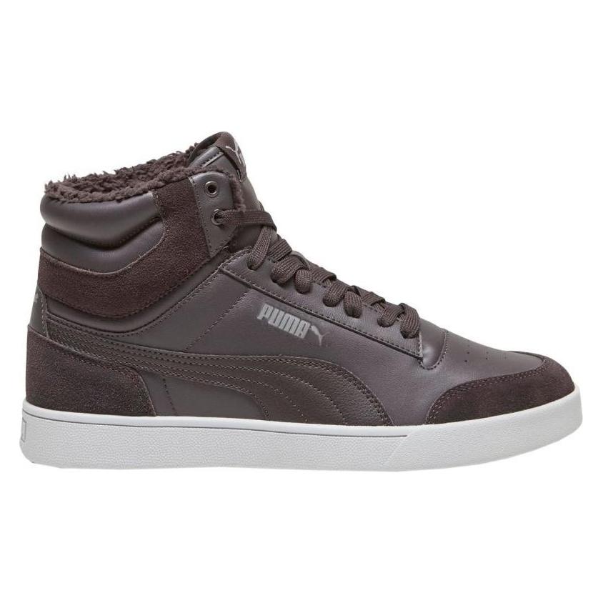 Puma, Herren, Sneakers, Shuffle Mid Fur, Grau, (44.5)