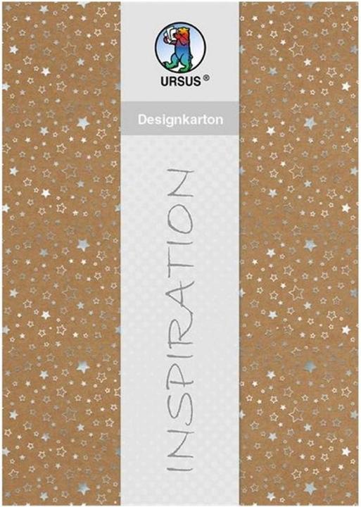 Actual product image Ursus Design cardboard Christmas stars A4, 250 g/m², 25 sheets (250 g/m², 25x)